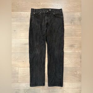 VTG Levi’s Black 505 Jeans Orange Tab Made In USA 1995 Men’s 36x30 Straight Leg